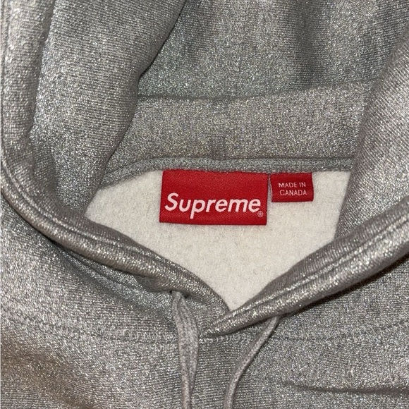 Supreme Metallic Arc Hooded Sweatshirt (SS23) - Picture 3 of 3